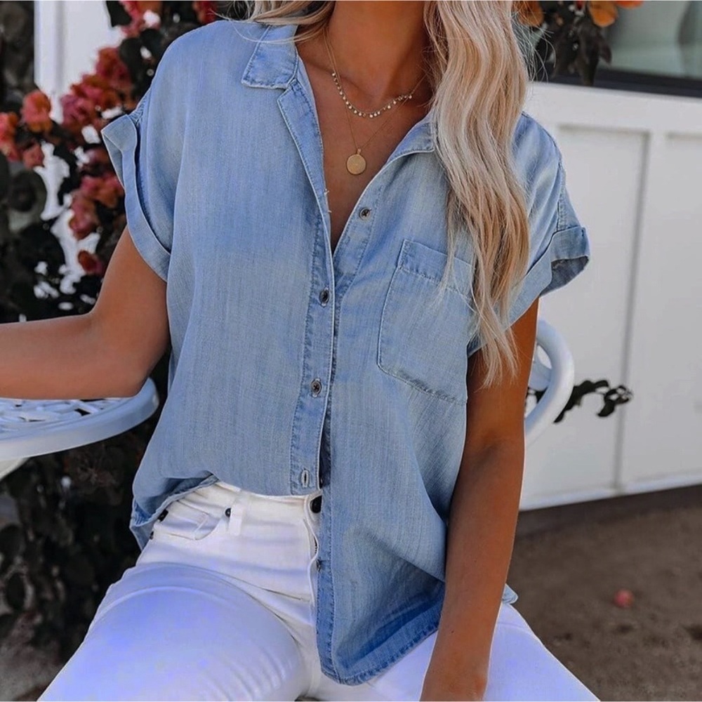 American Eagle Denim Shirt
